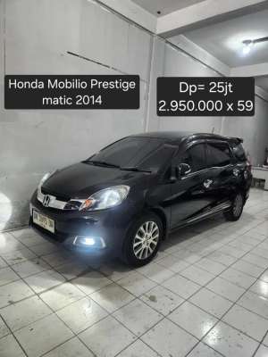 Jual bekas Honda Mobilio Prestige matic 2014 pemakaian 2015,lokasi di Medan Kota