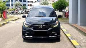 Jual bekas Honda Mobilio RS 1.5 Cvt AT Hitam 2021 km.48rb tangan satu,lokasi di Jakarta Barat