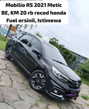 Jual bekas Honda Mobilio RS 2021 Metic,lokasi di Bandar Lampung Kota