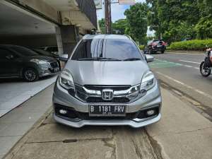 Jual bekas Honda Mobilio RS Tahun 2016 Silver AT,lokasi di  ,Jakarta Timur