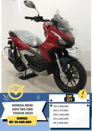 Jual bekas HONDA NEW ADV 160 CBS TAHUN 2023 DP 1JT,lokasi di  ,Tangerang Kota