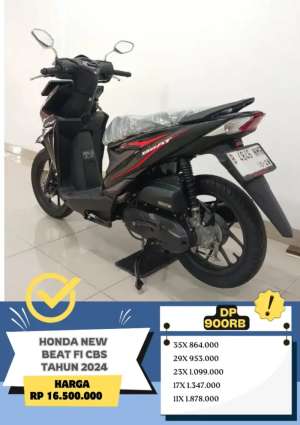 Jual bekas Honda New Beat FI CBS Tahun 2024 Siap Pakai,lokasi di  ,Tangerang Selatan Kota