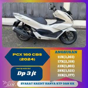 Jual bekas HONDA PCX 160 CBS 2024 CASHKREDIT,lokasi di  ,Jakarta Barat