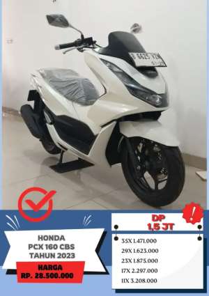 Jual bekas Honda PCX 160 CBS Tahun 2023,lokasi di Tangerang Kab.