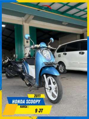 Jual bekas HONDA SCOOPY 2011 PLAT AG MURAH POLL BOLOH HIKMAH MOTOR KEPUH MALANG,lokasi di Blitar Kab.