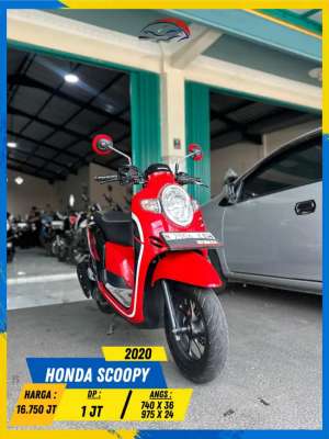Jual bekas HONDA SCOOPY 2020 MANTAP POLL BOSSKU HIKMAH MOTOR KEPUH MALANG,lokasi di Malang Kota