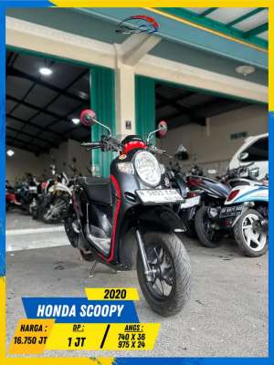 Jual bekas HONDA SCOOPY 2020 MONGGO GAS POLL MASZEHH HIKMAH MOTOR KEPUH,lokasi di Malang Kota