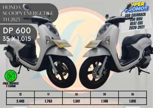 Jual bekas HONDA SCOOPY ENERGETIGE 2025,lokasi di  ,Bekasi Kota