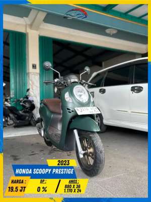 Jual bekas HONDA SCOOPY PRESTIGE 2023 SIAP ANGKUT BOSS HIKMAH MOTOR KEPUH MALANG,lokasi di Malang Kota