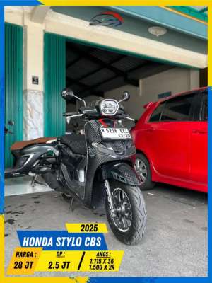 Jual bekas HONDA STYLO CBS 2025 MURAH BERKUALITAS HIKMAH MOTOR KEPUH MALANG,lokasi di Malang Kota