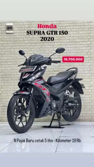 Jual bekas Honda Supra GTR150 2020,lokasi di Malang Kota