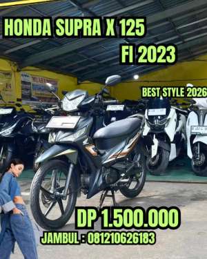 Jual bekas HONDA SUPRA X 125 FI 2023 MULUS,lokasi di Jakarta Utara