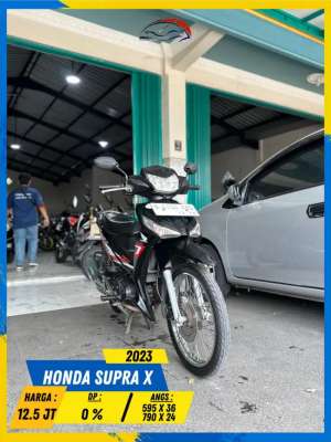 Jual bekas HONDA SUPRA X 2023 PLAT S MURAH LURR HIKMAH MOTOR KEPUH MALANG,lokasi di Bojonegoro Kab.