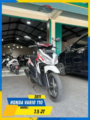 Jual bekas HONDA VARIO 110 2011 MURMER MASZEHH HIKMAH MOTOR KEPUH,lokasi di Malang Kota
