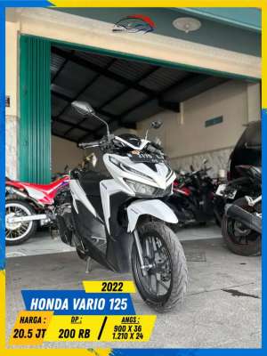 Jual bekas HONDA VARIO 125 2022 NEGO SAMPE DEAL BOSKUU HIKMAH MOTOR KEPUH,lokasi di  ,Malang Kota