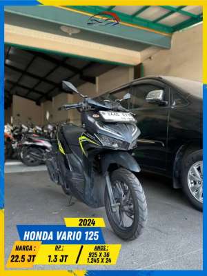 Jual bekas HONDA VARIO 125 2024 MURAH BERKUALITAS HIKMAH MOTOR KEPUH MALANG,lokasi di Malang Kota