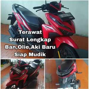 Jual bekas Honda Vario 125 CBS ISS LED Gen 2 Surat Lengkap Mulus Jual Cepat BU,lokasi di Jakarta Timur
