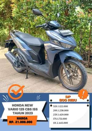 Jual bekas HONDA VARIO 125 CBS ISS TAHUN 2023,lokasi di  ,Jakarta Pusat