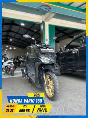 Jual bekas HONDA VARIO 150 2021 MANTAP GASS MASZEHH HIKMAH MOTOR KEPUH,lokasi di Malang Kota