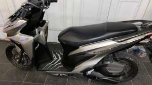 Jual bekas honda vario 150cc silver,lokasi di Yogyakarta Kota