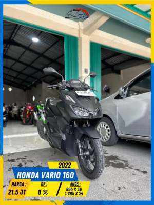 Jual bekas HONDA VARIO 160 2022 BEKAS RASA BARU BOSSKU HIKMAH MOTOR KEPUH MALANG,lokasi di Malang Kota
