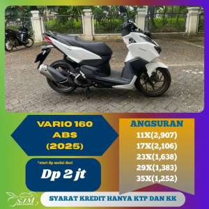 Jual bekas HONDA VARIO 160 ABS 2025 CASHKREDIT,lokasi di  ,Tangerang Kota
