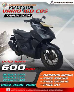 Jual bekas HONDA VARIO 160 CBS TAHUN 2024,lokasi di Jakarta Timur