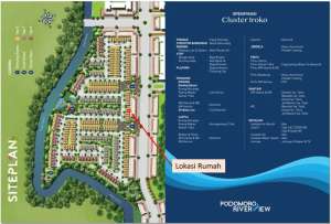 Hot Sale Rumah Podomoro Golf View Unit Favorit lokasi di Depok Kota, tersedia melalui melalui situs Olx
