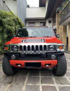 Jual bekas Hummer H2 DC 2011 km 9rb Orange,lokasi di Bandung Kota