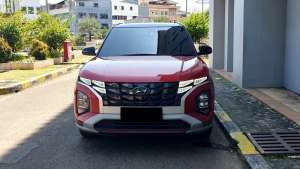 Jual bekas Hyundai Creta 2023 prime merah two tone km 36 rban,lokasi di Jakarta DKI