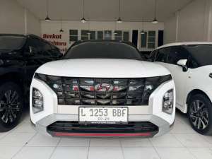 Jual bekas Hyundai Creta Prime 2 Tone Matic 2024 KM 10rb Bisa Dp Minim,lokasi di  ,Surabaya Kota