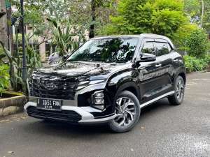 Jual bekas HYUNDAI CRETA PRIME IVT AT HITAM 2022 TDP 10JT,lokasi di Bekasi Kota