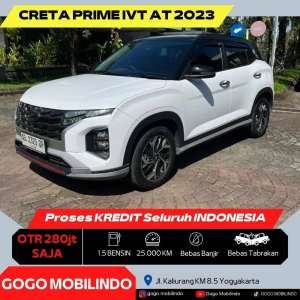 Jual bekas Hyundai Creta Prime IVT Matic 2023 AB Tgn1 ISTIMEWA DP Minim Almaz,lokasi di Surakarta Kota