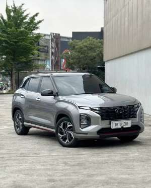 Jual bekas Hyundai Creta Prime IVT Silver 2023 Tdp Menarik Ori Murmer Bu Antik Ok,lokasi di Tangerang Selatan Kota