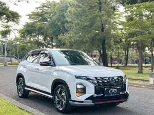 Jual bekas Hyundai Creta Prime two tone 2022,lokasi di Bekasi Kota