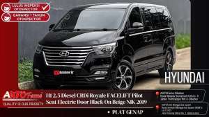 Jual bekas Hyundai H1 2.5 Diesel CRDi Royale FACELIFT Pilot Seat Electric Door Bl,lokasi di Jakarta Pusat