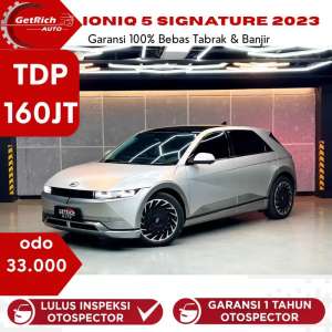 Jual bekas HYUNDAI IONIQ 5 LONG RANGE LISTRIK 2023 BLUE LINK Golden,lokasi di  ,Jakarta Selatan