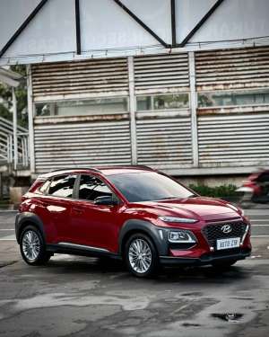Jual bekas Hyundai Kona Bensin Merah 2019 Tdp Murmer Ori Menarik Bu Antik Simpana,lokasi di Tangerang Selatan Kota