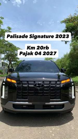 Jual bekas Hyundai Palisade signature 2023 KM LOW PAJAK 1 TH PANJANG,lokasi di Jakarta Barat
