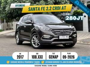 Jual bekas Hyundai Santa fe Crdi diesel 2017 Coklat,lokasi di Jakarta Selatan