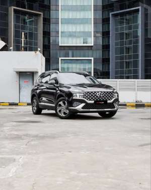 Jual bekas Hyundai Santafe Prime 2.2 Diesel 2023 hitam matic solar,lokasi di Jakarta Selatan