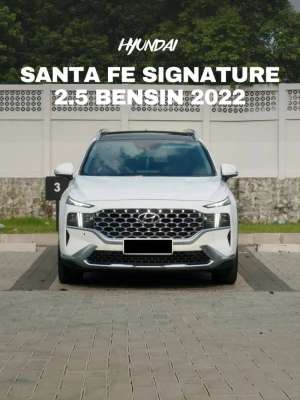 Jual bekas Hyundai Santafe Signature Bensin 2022,lokasi di Tangerang Kota