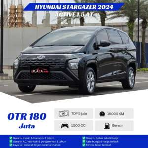 Jual bekas Hyundai Stargazer 2024Active 1.5 Automatic,lokasi di Tangerang Selatan Kota