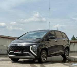 Jual bekas Hyundai Stargazer Prime AT Warna Hitam Tahun 2023 Pajak 07-2026 KM 37,lokasi di  ,Jakarta Selatan