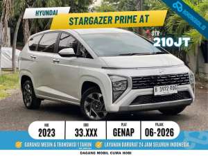 Jual bekas Hyundai Stargazer Prime Captain Seat AT 2023,lokasi di Jakarta Selatan