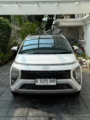 Jual bekas Hyundai Stargazer Prime Two Tone Captain Seat AT 2022 Putih,lokasi di  