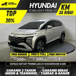 Jual bekas HYUNDAI STARGAZER X PRIME AT 2024,lokasi di Jakarta Timur