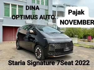 Jual bekas Hyundai Staria Signature 7Seat DIESEL 2022 AT,Low Km,HARGA TERMURAH,lokasi di Jakarta Selatan