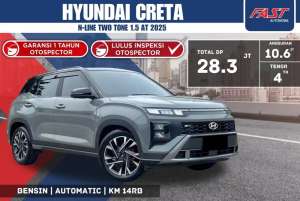 Jual bekas HYUNDAI THE NEW CRETA N-LINE 2025 TWO TONE 1.5 KM.14RBPAJAK PANJANG,lokasi di Bandung Kota
