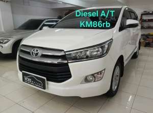 Jual bekas Innova reborn G AT 2018 KM86rb solar inova disel rebon diesel ribon,lokasi di Surabaya Kota